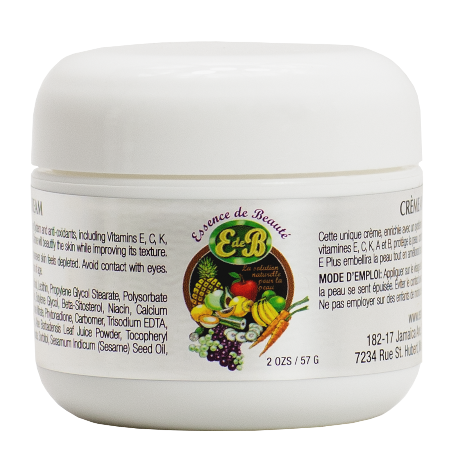 Vitamin E Plus Crème – Essence de Beauté