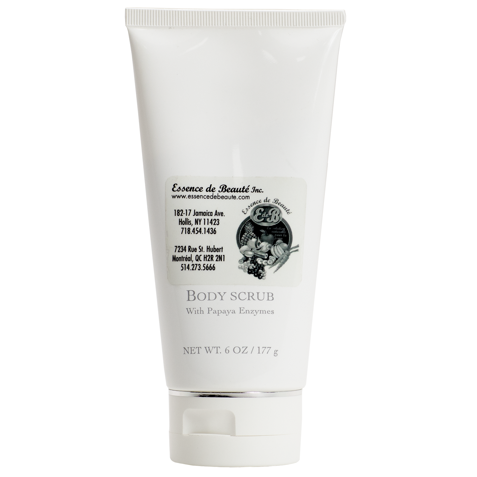 Body Scrub With Papaya Enzyme - Essence de Beauté