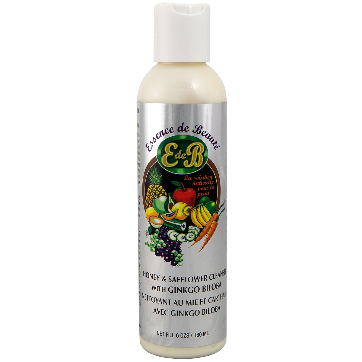 Honey & Safflower Cleanser with Ginkgo Biloba - Essence de Beauté