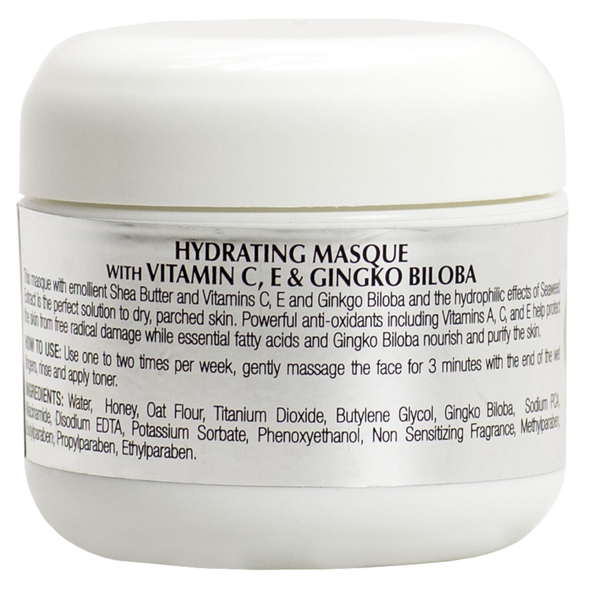 Hydrating Masque with Vitamin C, E & Gingko Biloba - Essence de Beauté