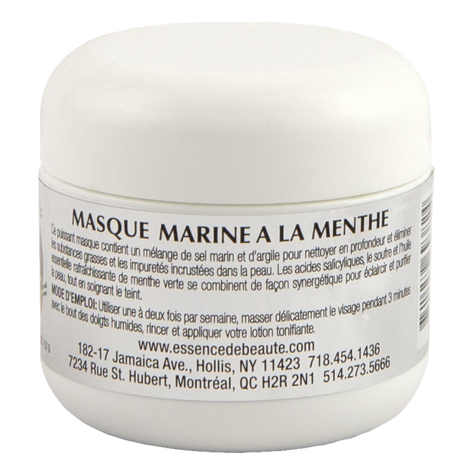 Marine Mint Masque - Essence de Beauté