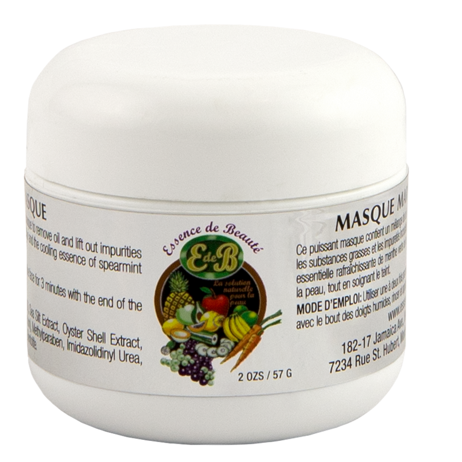 Marine Mint Masque - Essence de Beauté